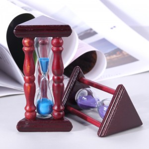 Frenchi di sabbia per decorazioni per la casa personalizzati in legno grande clesses di clessini di un\'ora